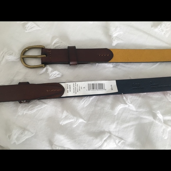 Set of 2 GAP leather belts, size S - Picture 4 of 5